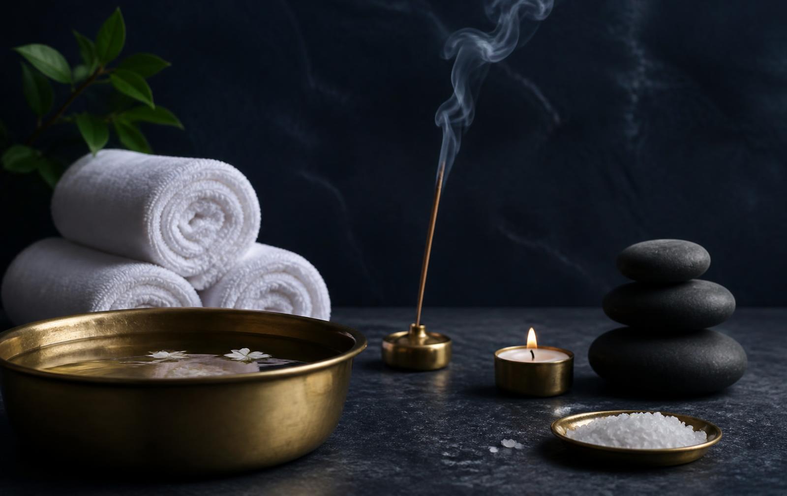Ocean Foot Spa ritual essentials